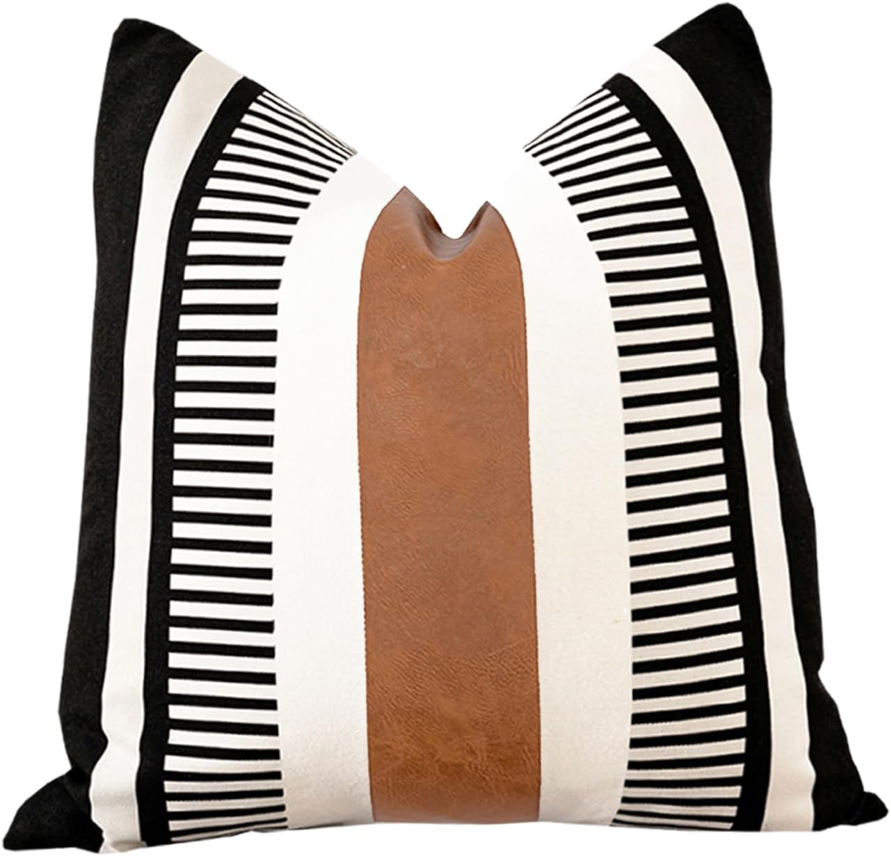 Boho Beige Throw Pillow Cover — 18" — 22" x 22" (Pack of 1)