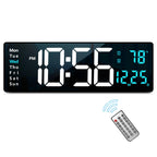 Black Wall Clock — 2"