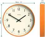 Round Modern Wall Clock — 12" - View 3