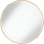 Beveled Luxe Wood Wall Mirror — 2" - View 2