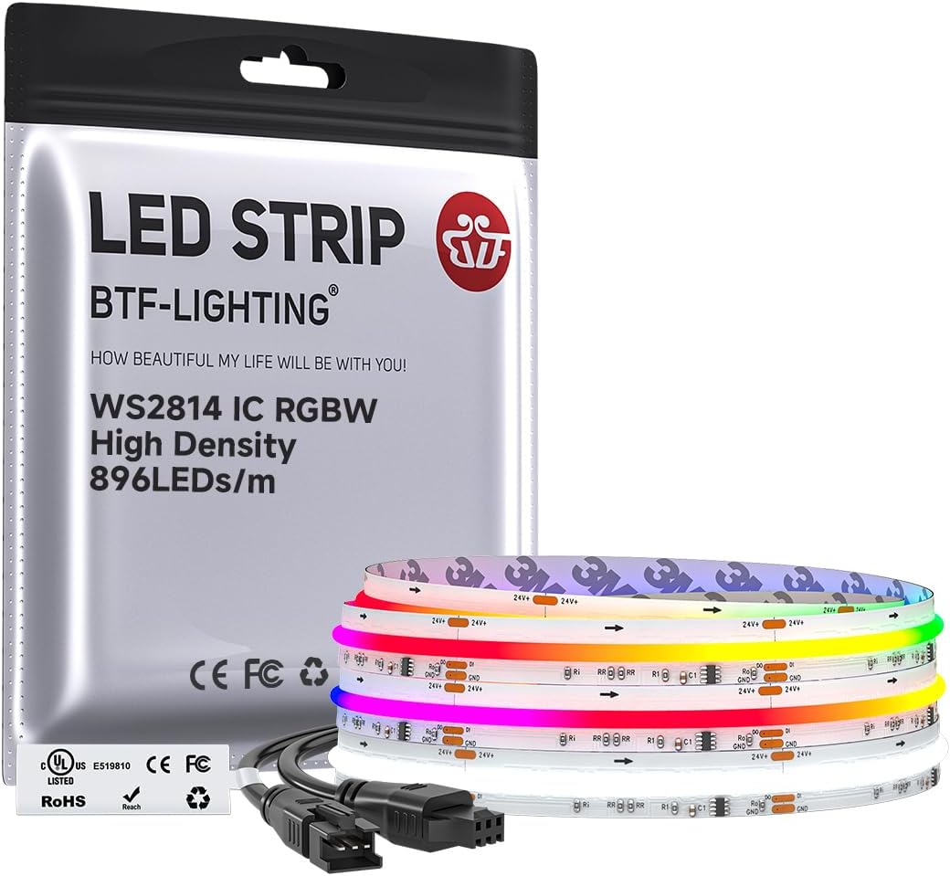 Smart Beige LED Strip Light — RGB+Cool White