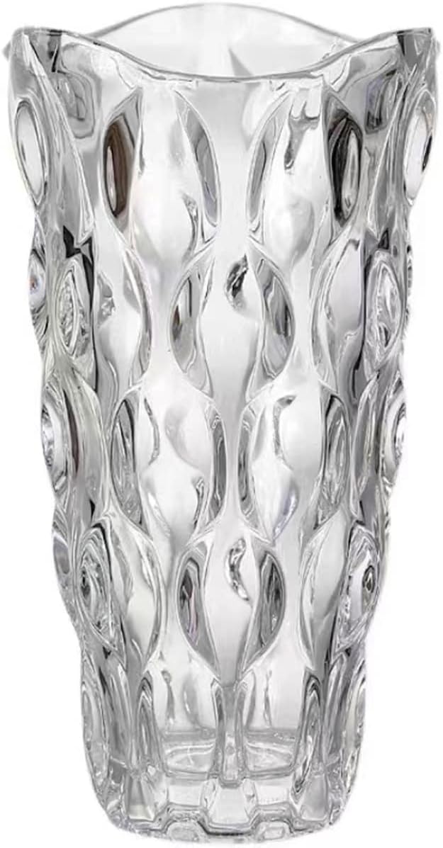 Luxe Blue Vase — Clear