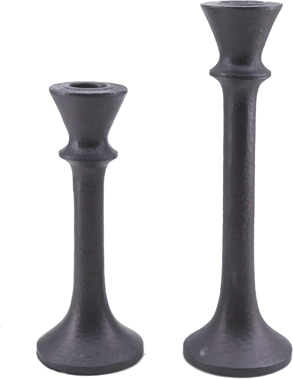Modern Black Candle — Set of 3 — Brown