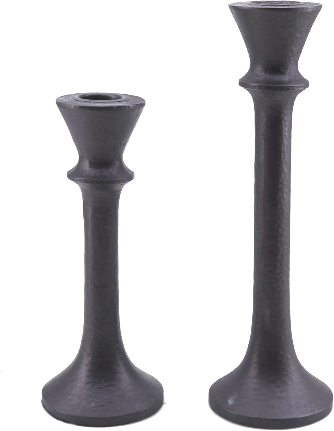 Modern Black Candle — Set of 3 — Brown
