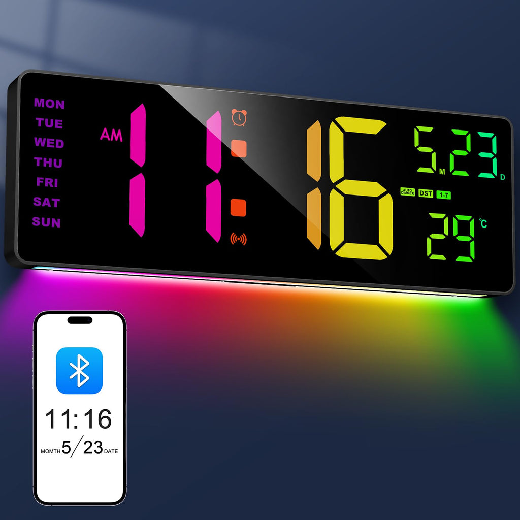 Color Changing Metal Table Lamp — 16.3"