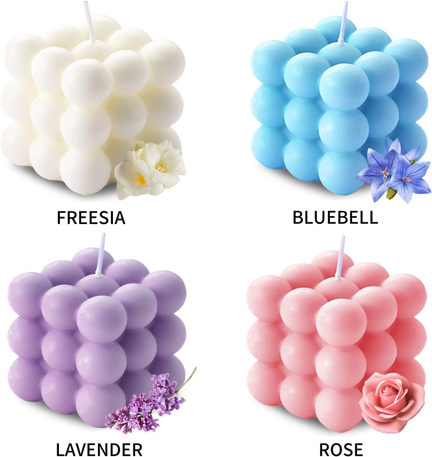 Scented Blue Candle — 2x5 - View 2