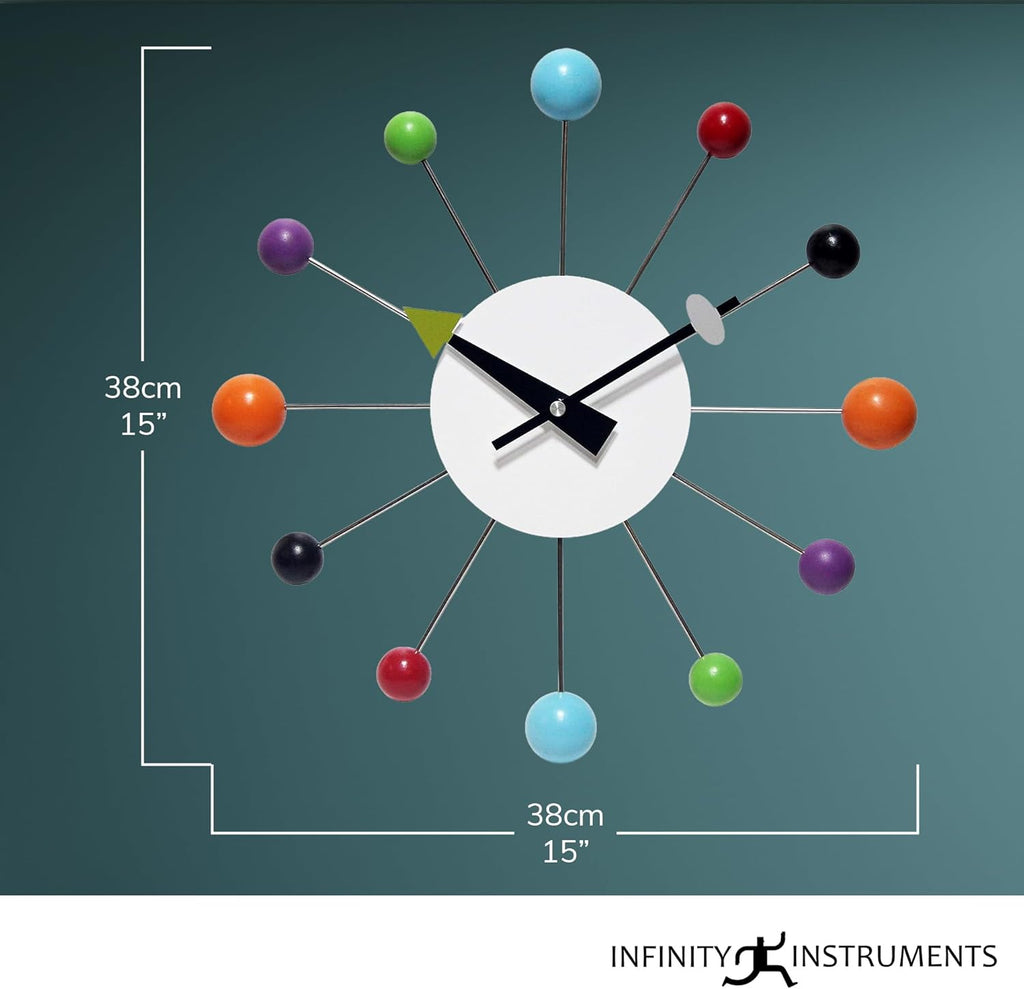 Green Wall Clock — 15" - View 2
