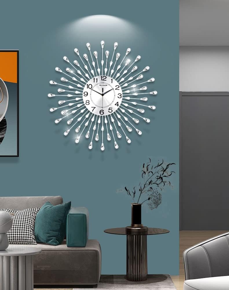 Battery Operated Modern Wall Clock — 24" - View 7
