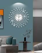 Battery Operated Modern Wall Clock — 24"