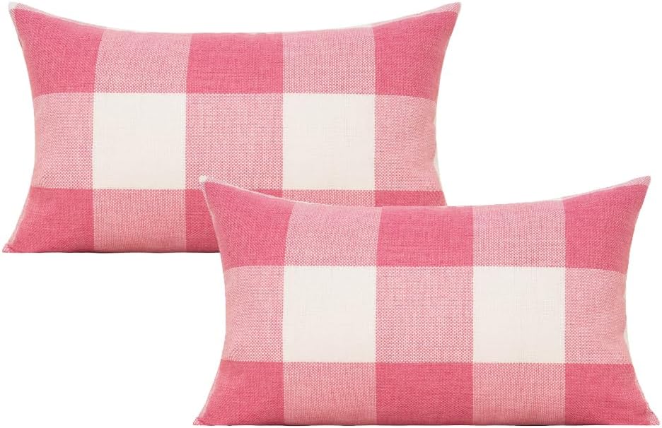 Boho Beige Throw Pillow Cover — 18" — 20" x 12" (Pack of 2)