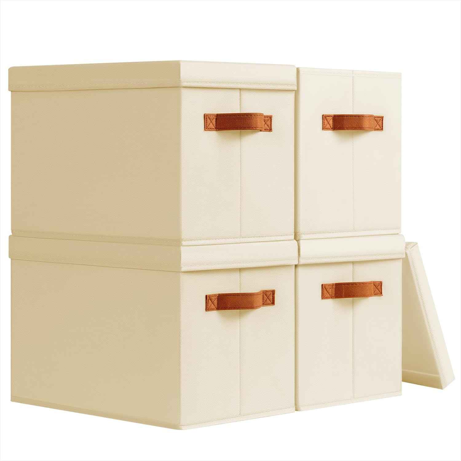 Beige Storage Bin — Beige