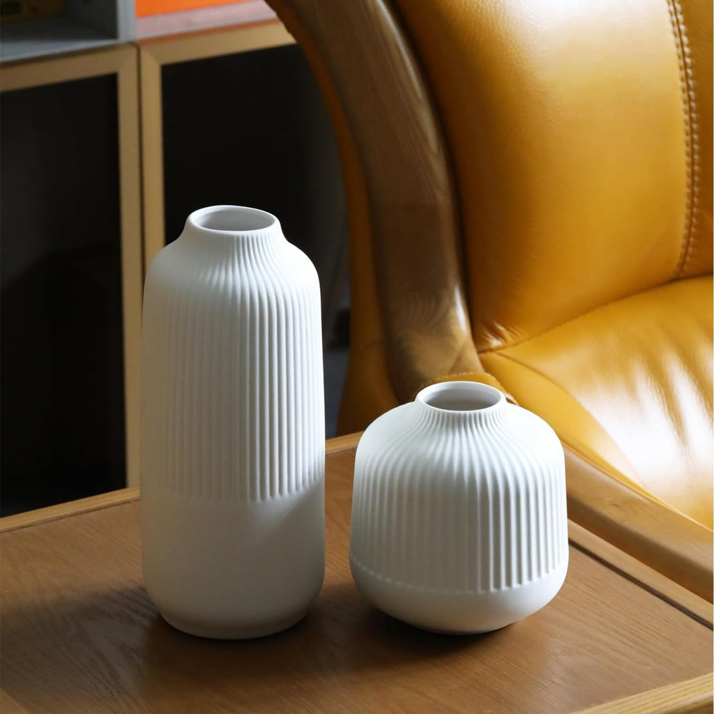 Boho Black Flower Vase — Set of 2 - View 6