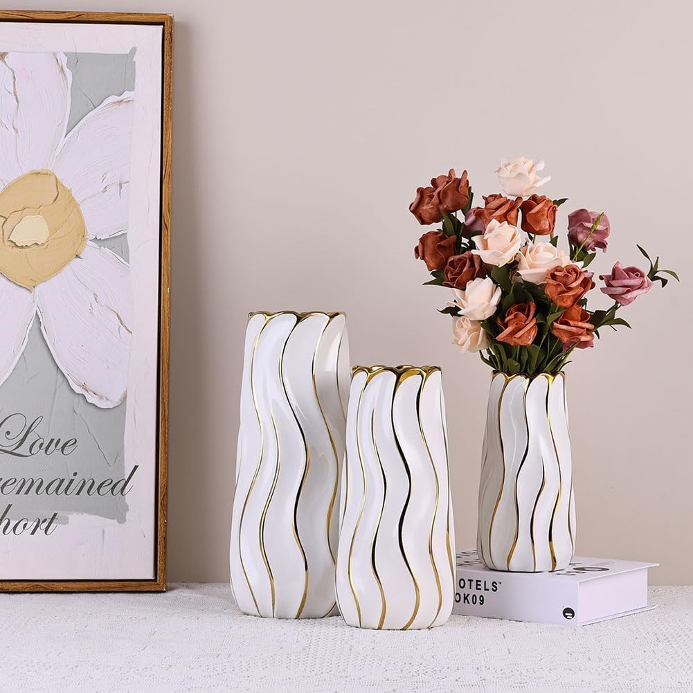 Boho Black Flower Vase — 9.5" - View 7