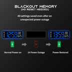 RGB Beige Wall Clock — 16.5" - View 9
