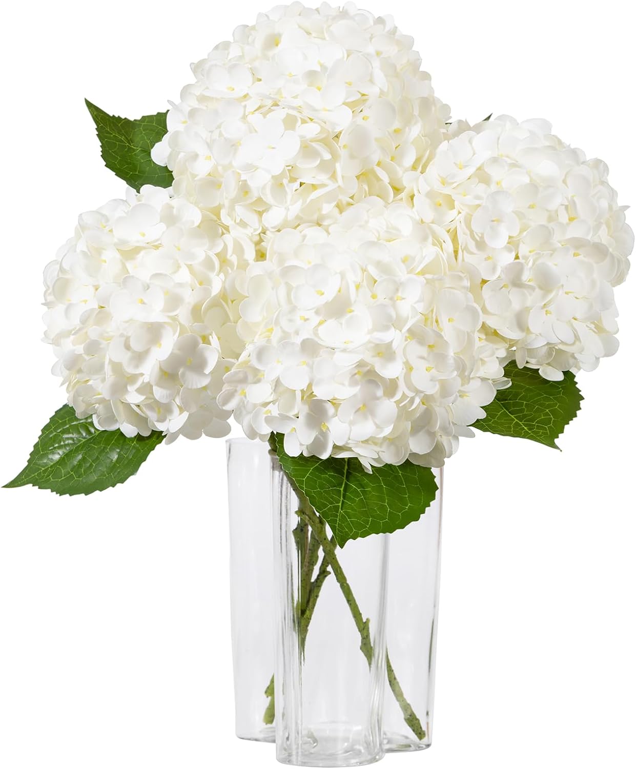 Blue Artificial Flowers — 3pcs