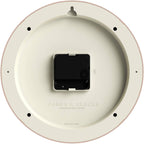 Round Beige Wall Clock - View 6