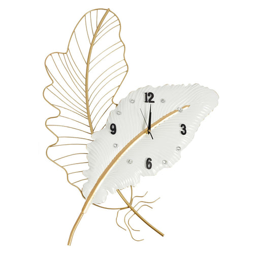 Battery Operated Luxe Black Wall Clock — 8"