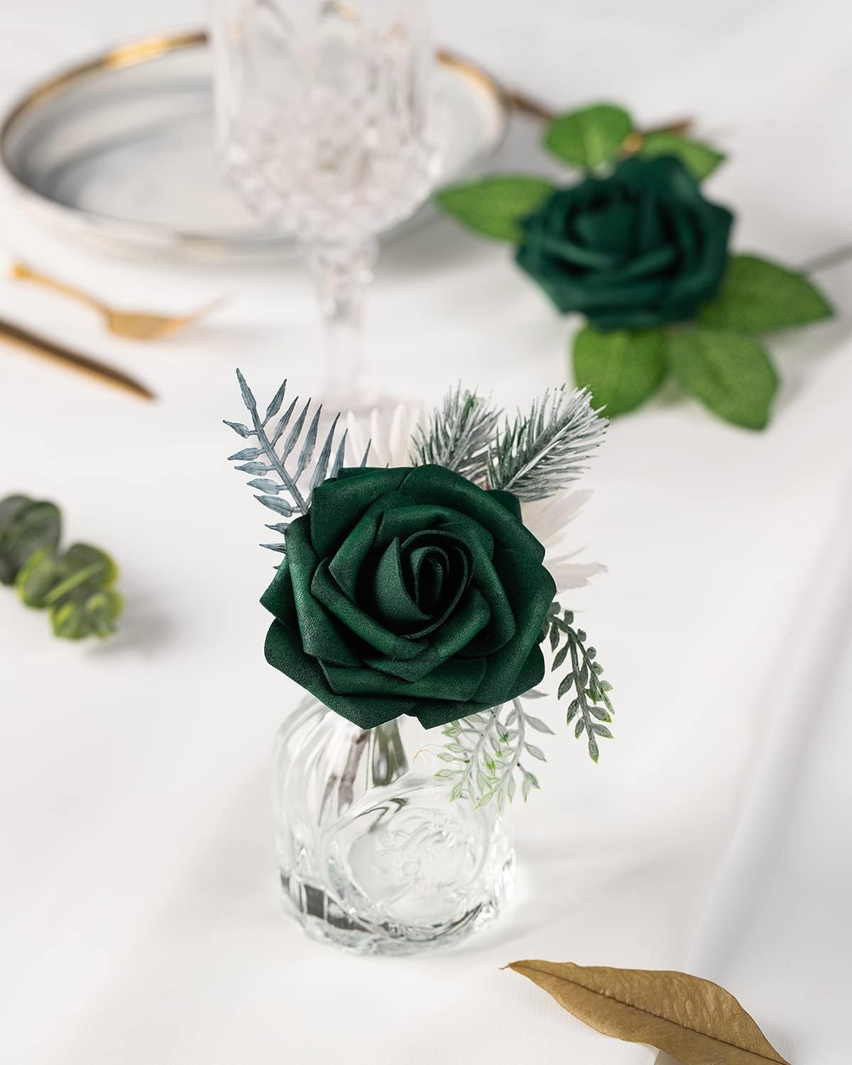 Black Artificial Plant - View 3