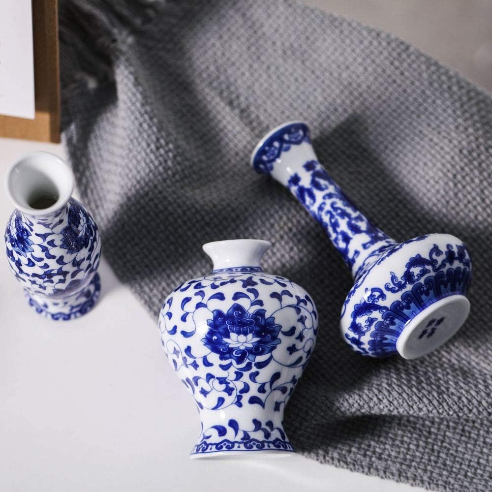 Vintage Farmhouse Ceramic Vase Set — Set of 3 - View 2