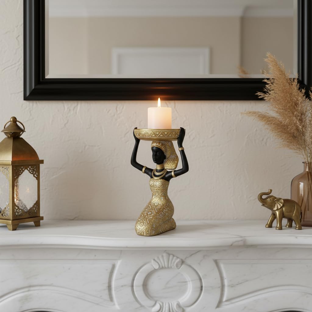 Luxe Black Candle - View 5