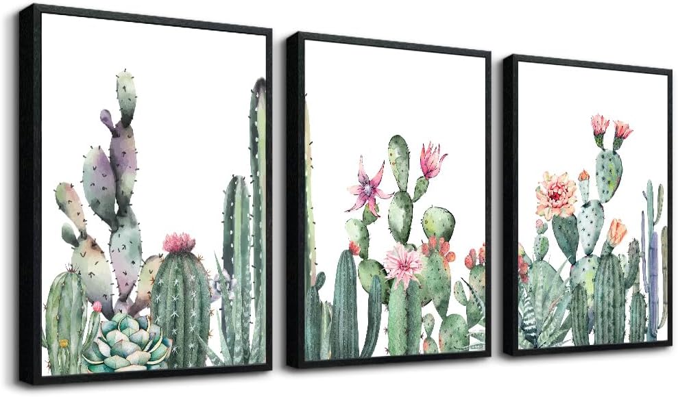 Modern Beige Framed Wall Art — 12" — 12x16inches*3pcs