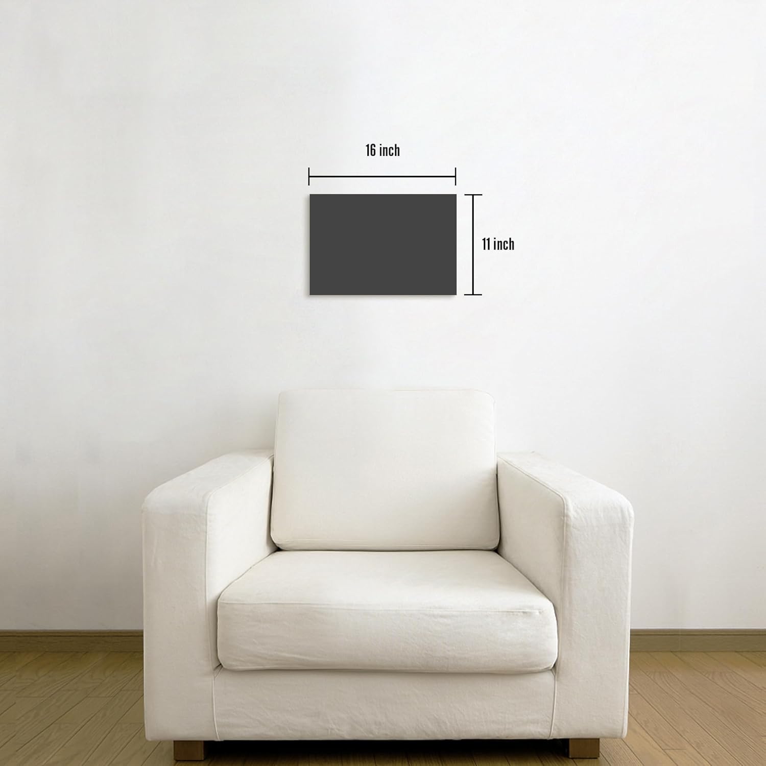 Modern Metal Wall Art — 16" - View 6