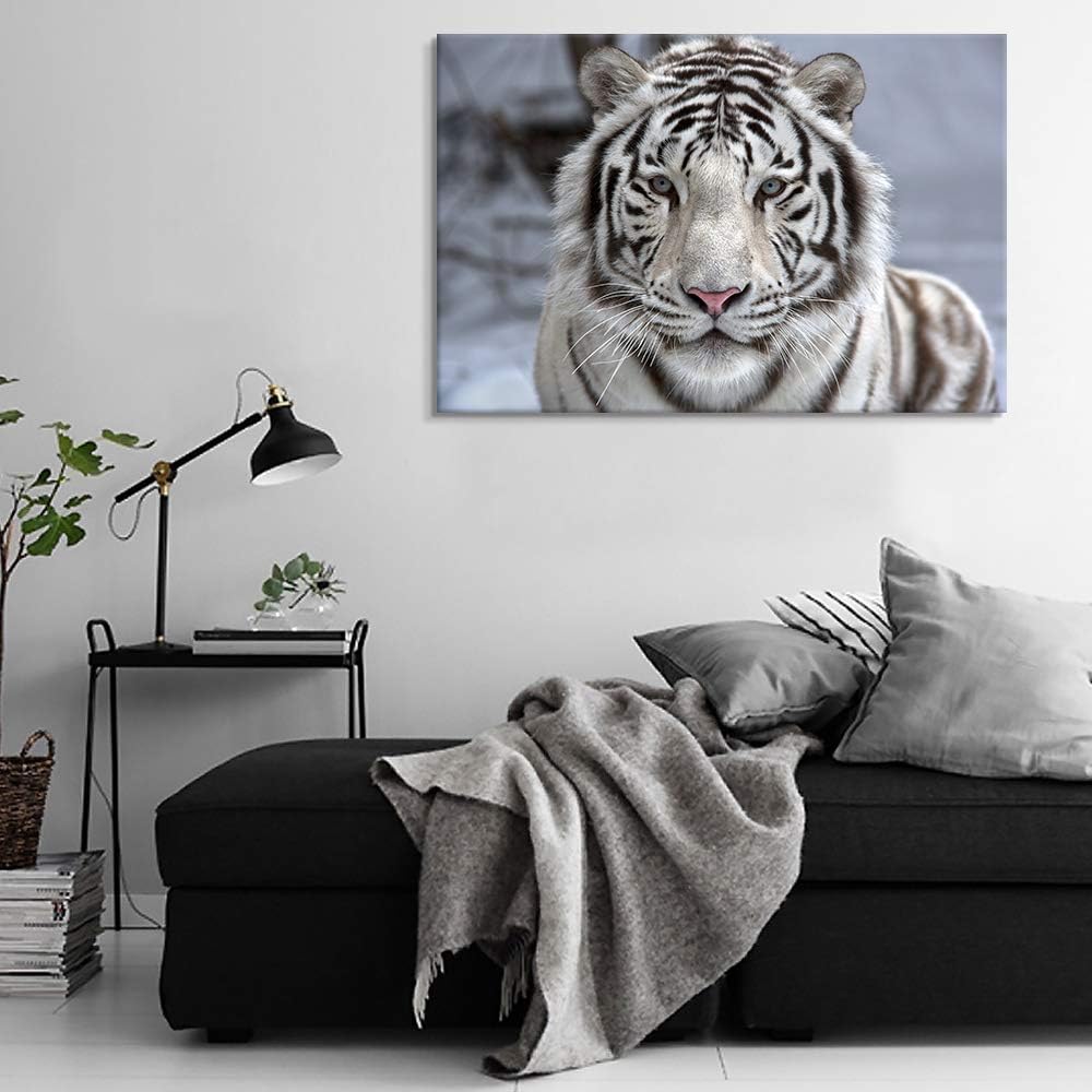 Black Canvas Wall Art — 36" - View 3