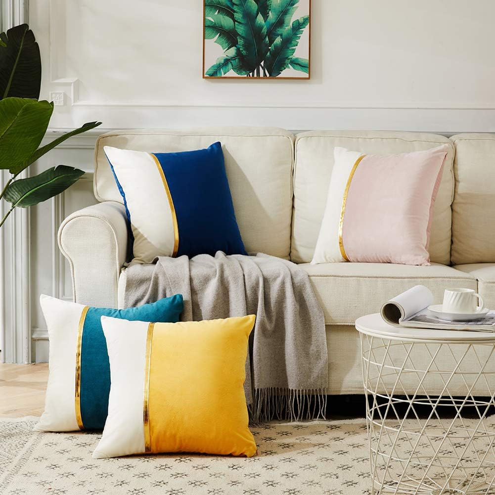 Velvet Luxe Black Throw Pillow Cover — 18" - View 6