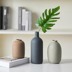 Farmhouse Beige Vase Set — Set of 3 - View 3