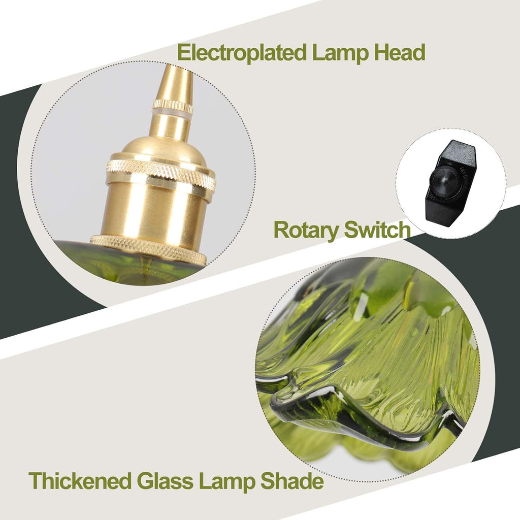 Blue Pendant Light — 11" - View 4