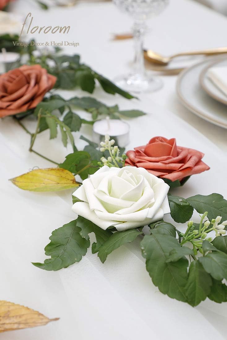 Beige Artificial Flowers - View 4