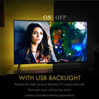 USB Metal LED Strip Lights — 55" - View 2
