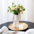 Modern Ceramic Flower Vase — 3.54" — Small