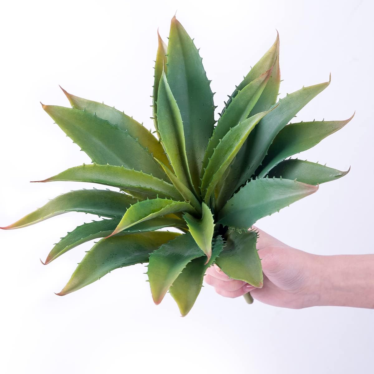 Green Faux Succulent — 5" — Unpotted Large Succulent - Green