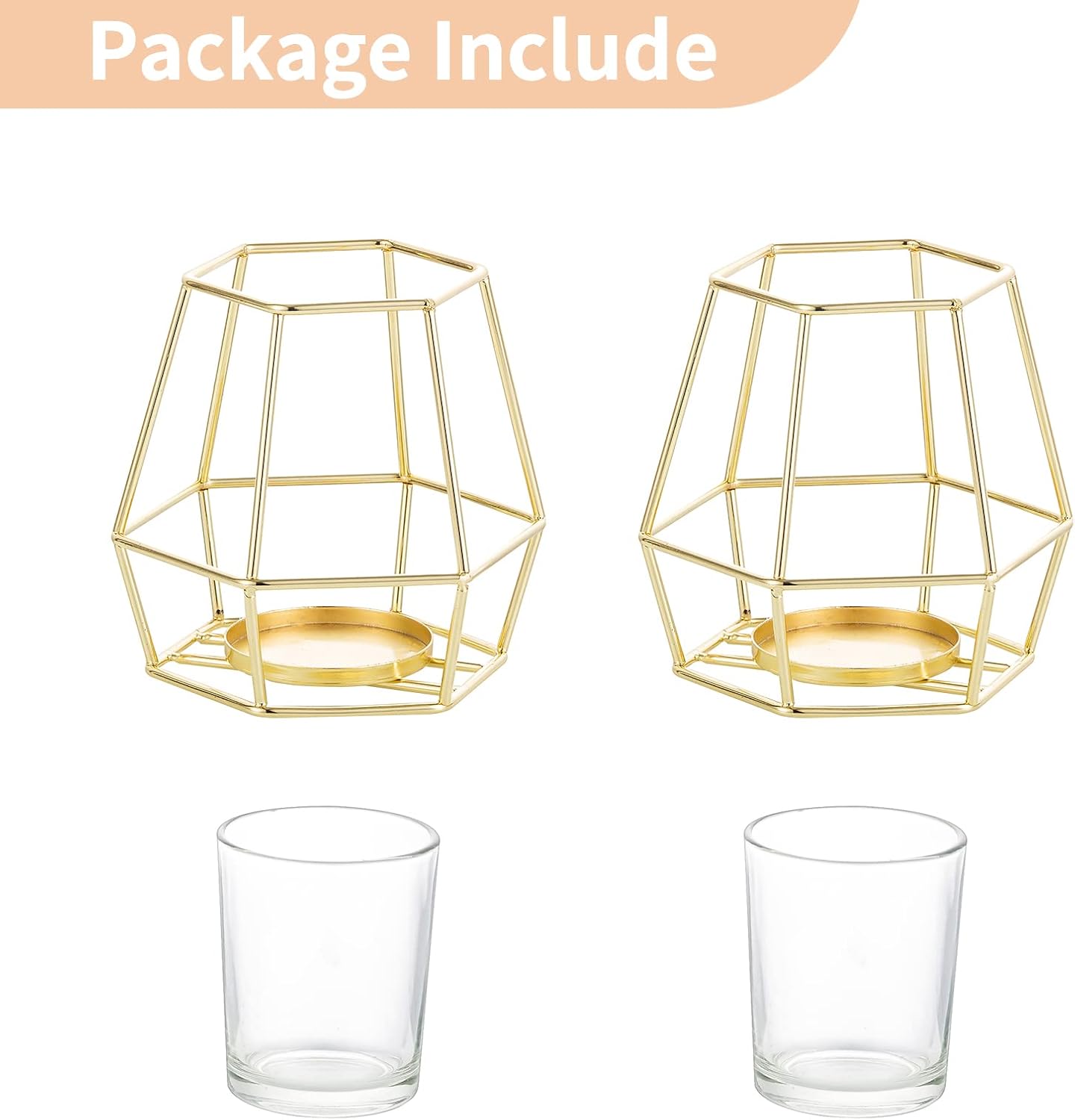 Luxe Black Pillar Candle — Set of 2 - View 8