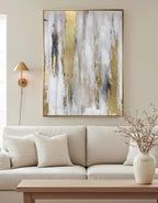 Framed Luxe Gold Wall Art — 32" - View 4