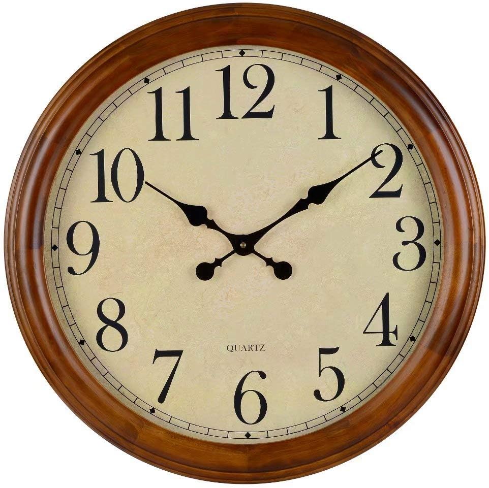 Wood Wall Clock — X-Large