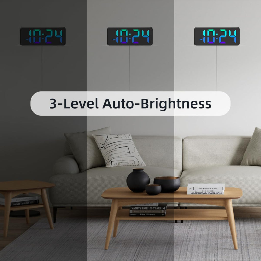 RGB Farmhouse Wall Clock - View 5