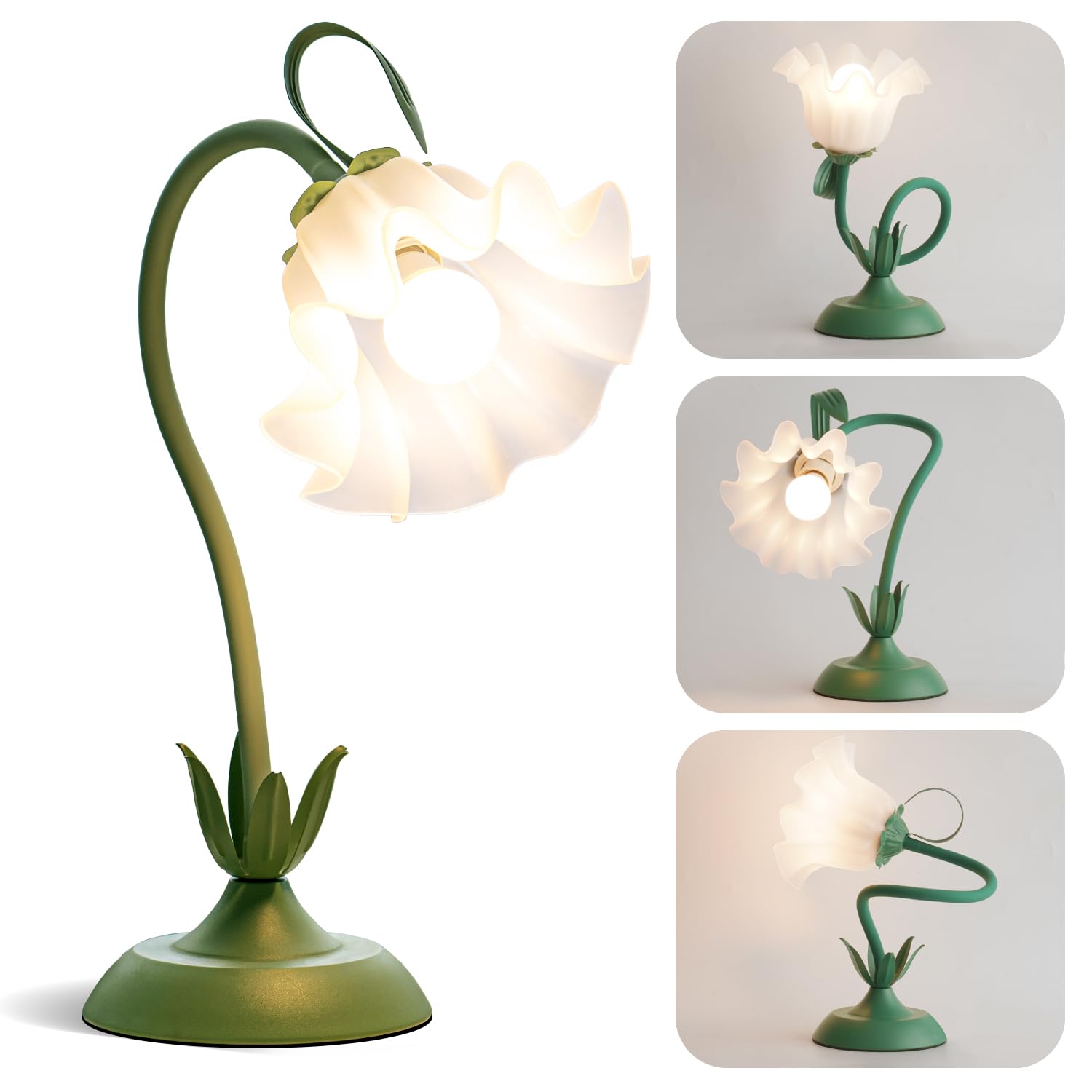Vintage Blue Table Lamp