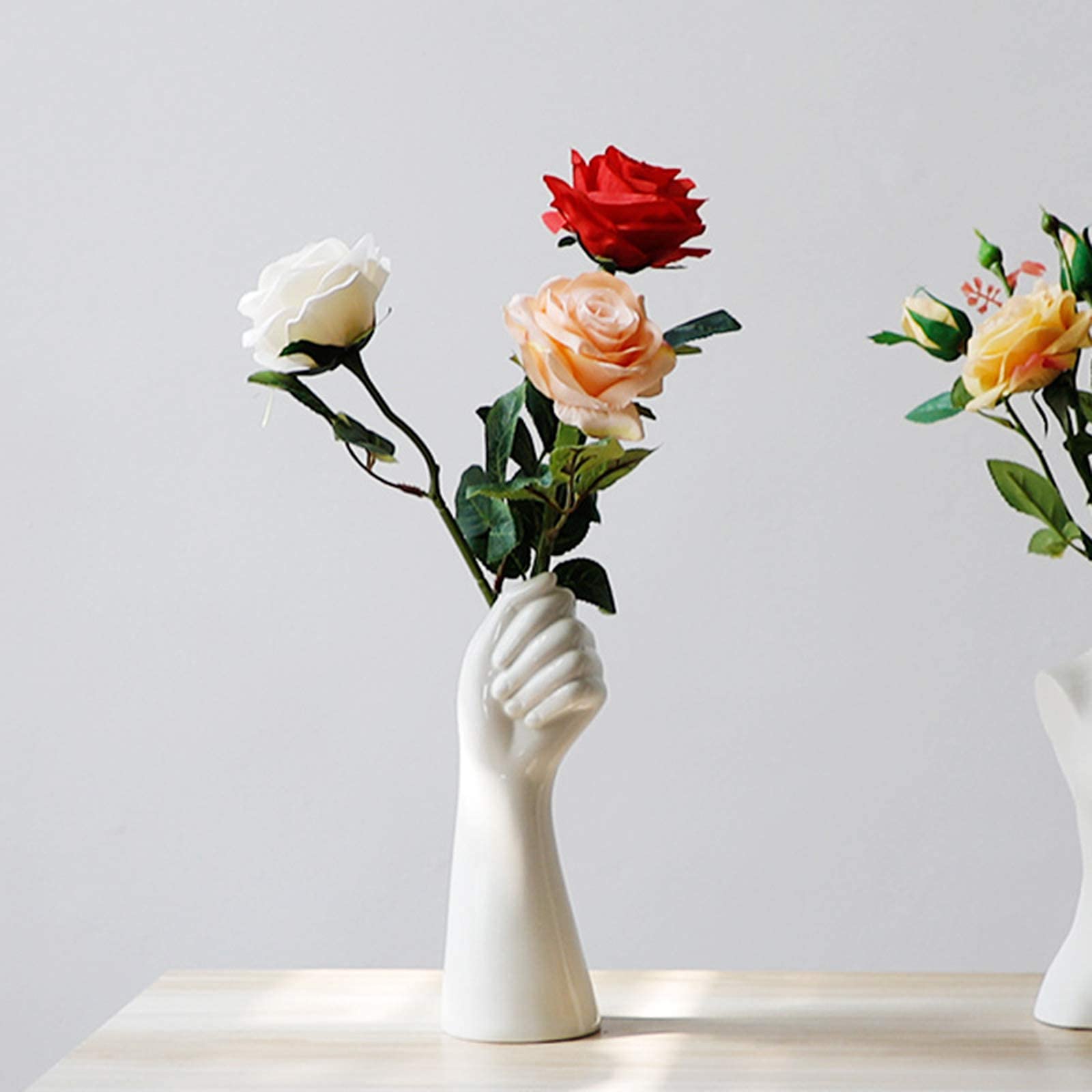 Modern Ceramic Flower Vase — 9"