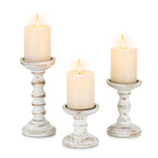 Farmhouse Black Candle — Set of 3