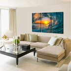 Framed Modern Metal Wall Art — 36" - View 3