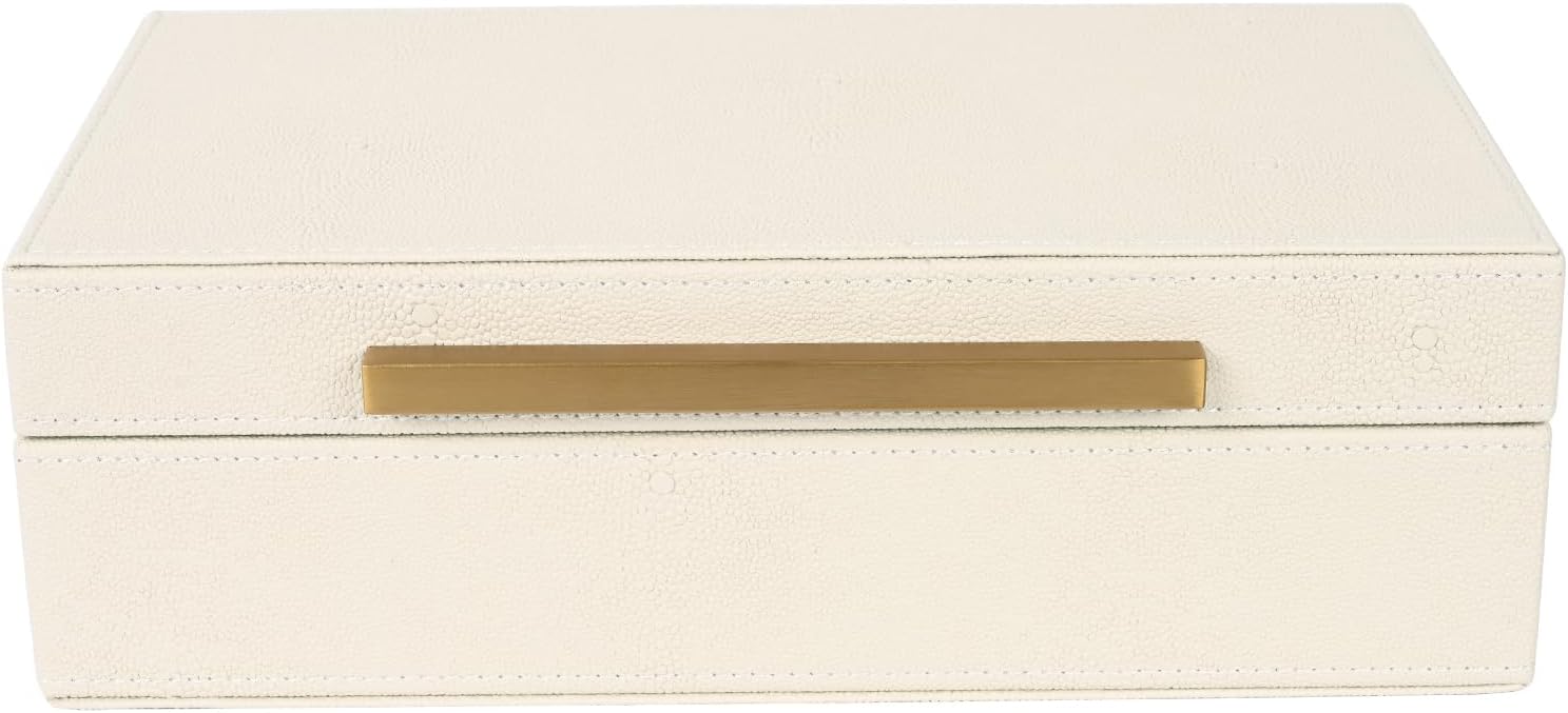 Luxe Beige Storage Basket - View 2