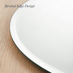Beveled Beige Wall Mirror — 36" - View 5
