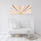 Framed Boho Beige Canvas Wall Art — 12" - View 8