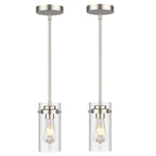 Adjustable Farmhouse Black Pendant Light