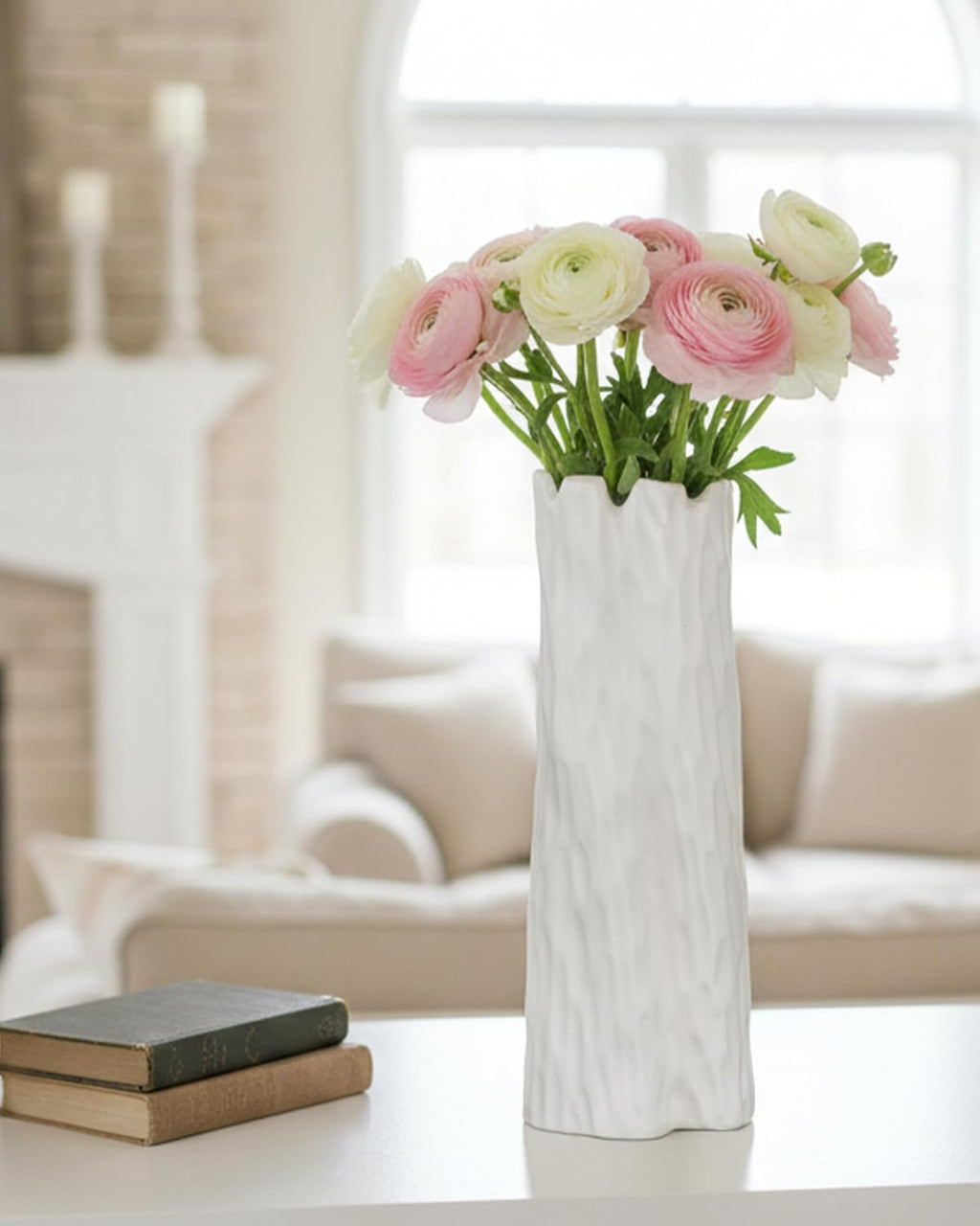 Boho Black Flower Vase — 7" - View 5