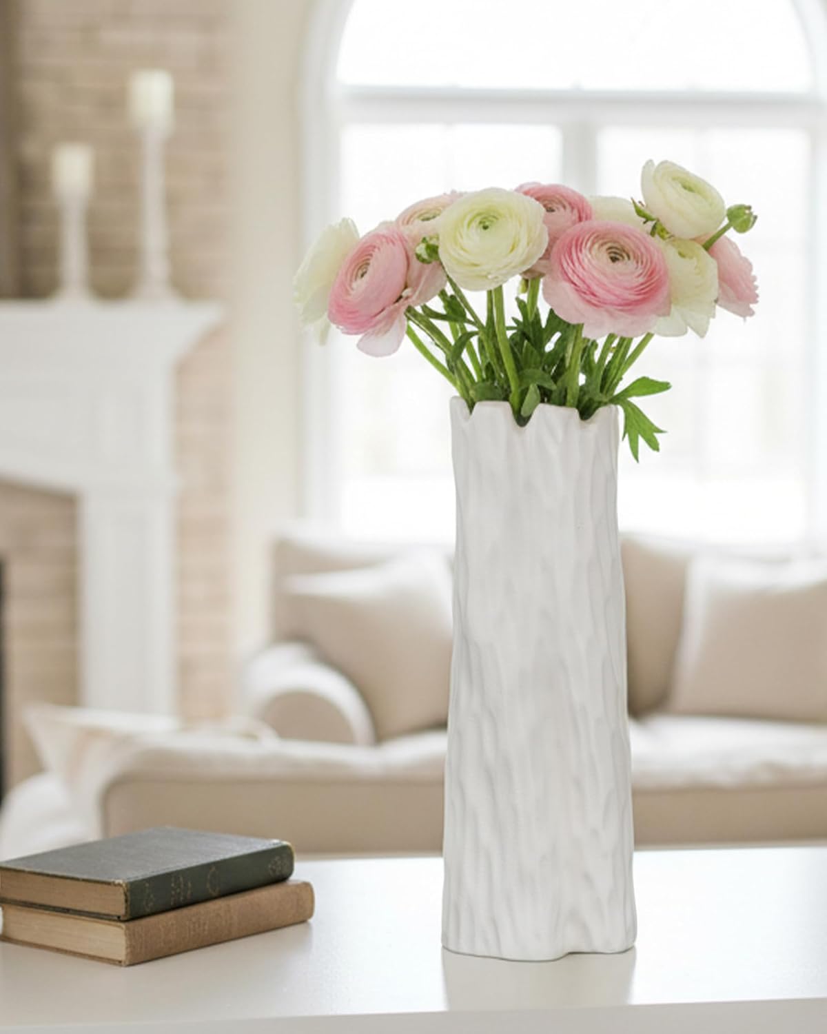Boho Black Flower Vase — 7" - View 5