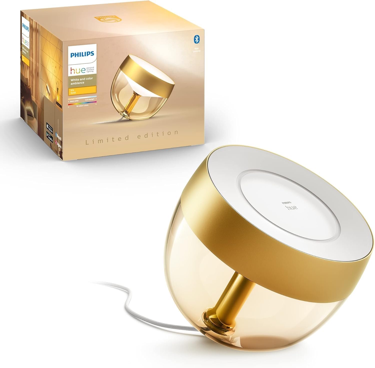 Smart Gold Table Lamp — Gold