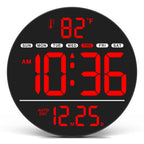 Blue Wall Clock